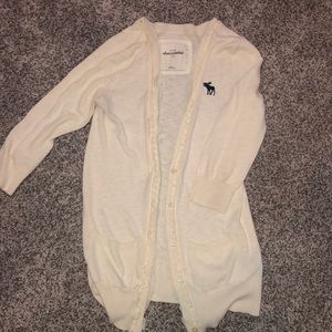 Cream cardigan